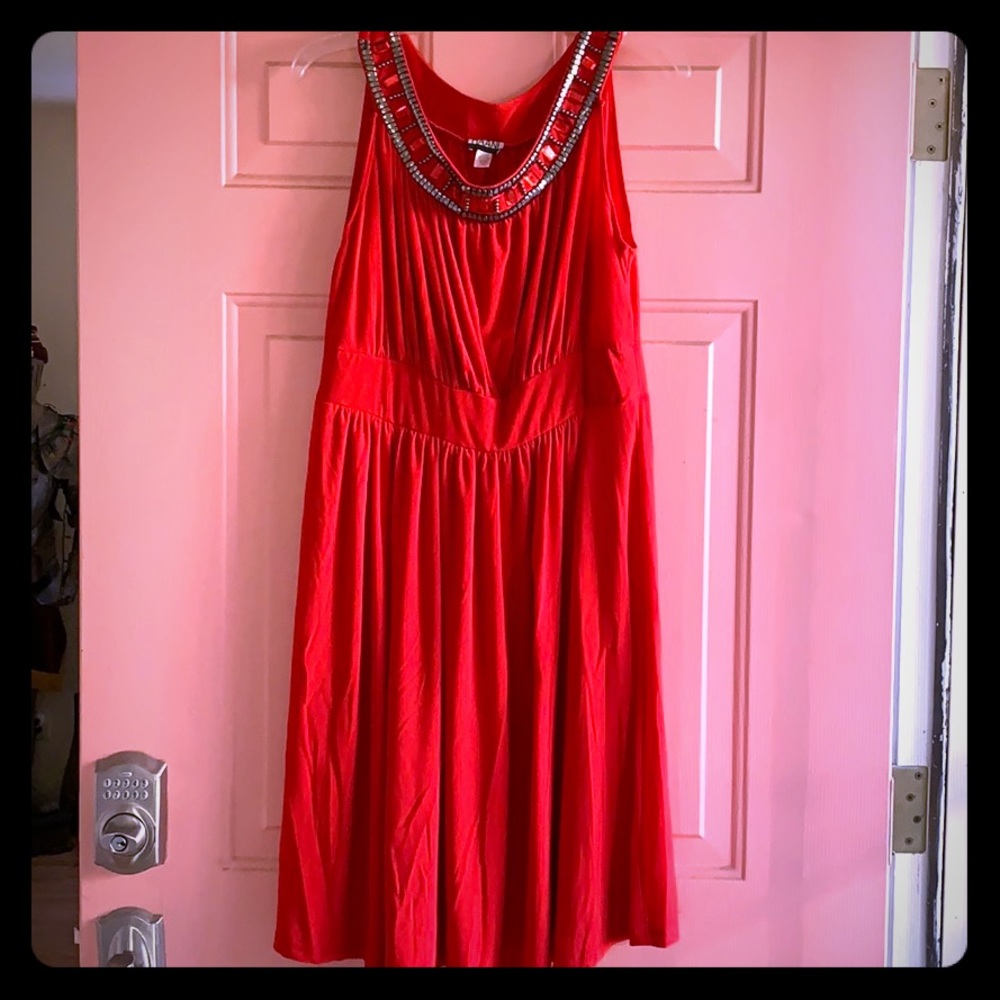 Red dress, size XL